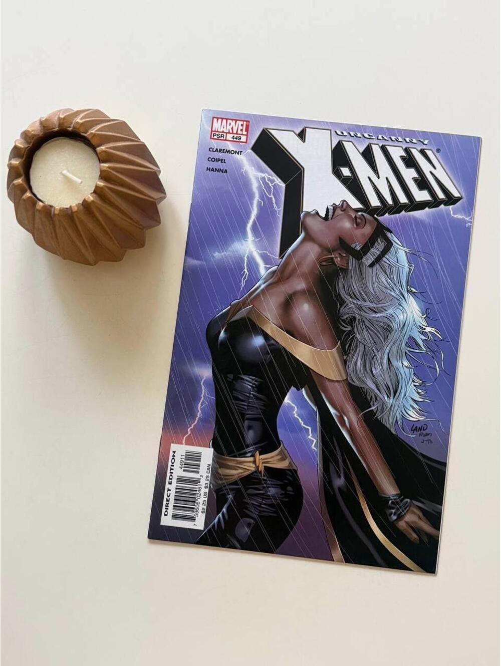 Uncanny X-Men #449: Storm Cover, Claremont, 2004 Vintage comic book